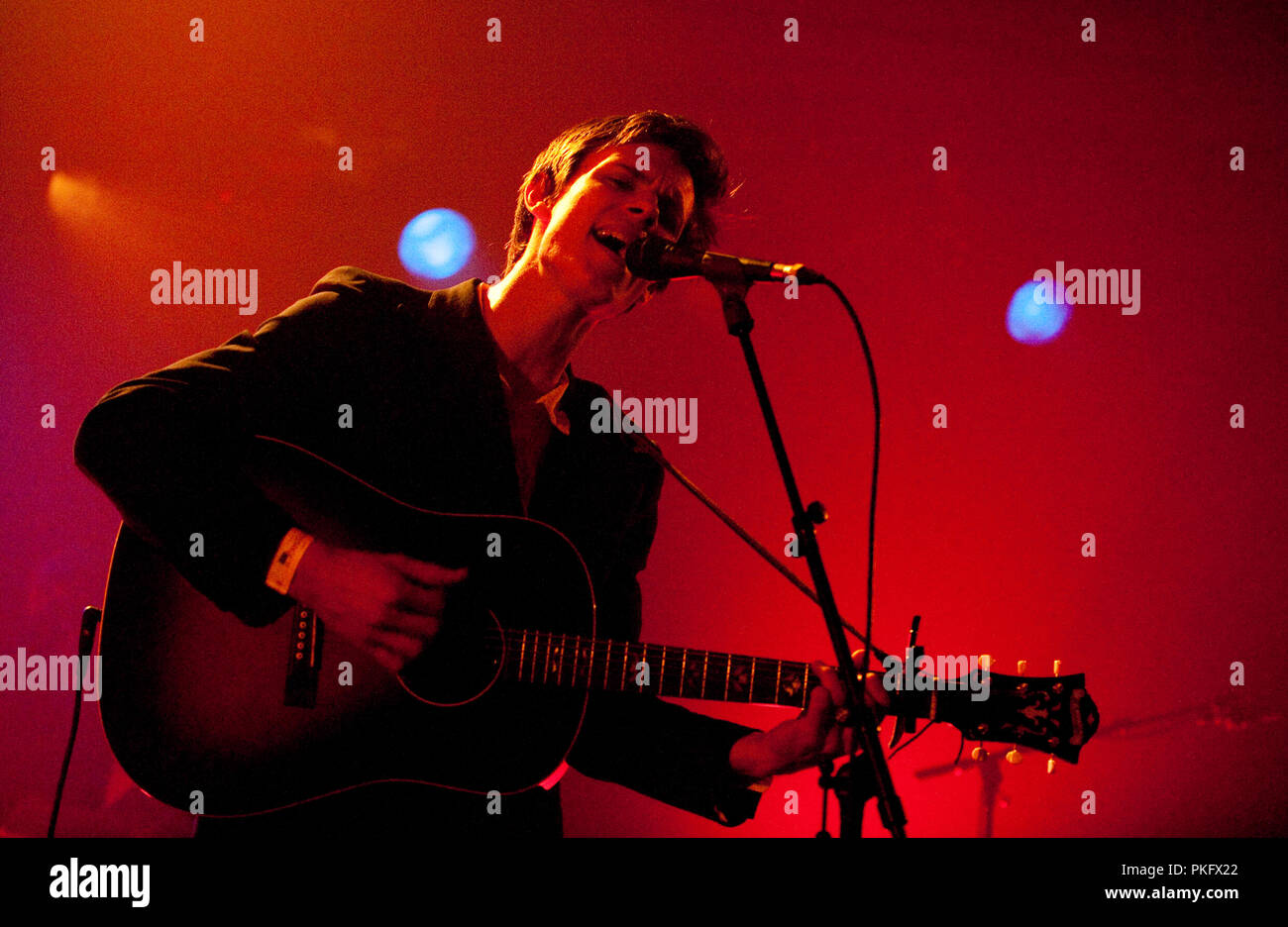 Belgischen band die knöchernen König Og nirgendwo auf dem Nuits du Botanique Festival in Brüssel (Belgien, 13/05/2009) Stockfoto