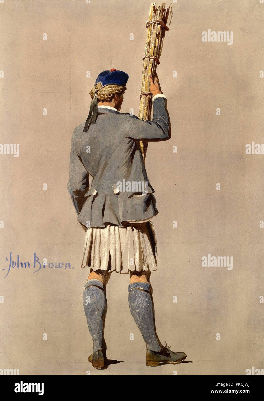 Haag Carl - John Brown Stockfoto