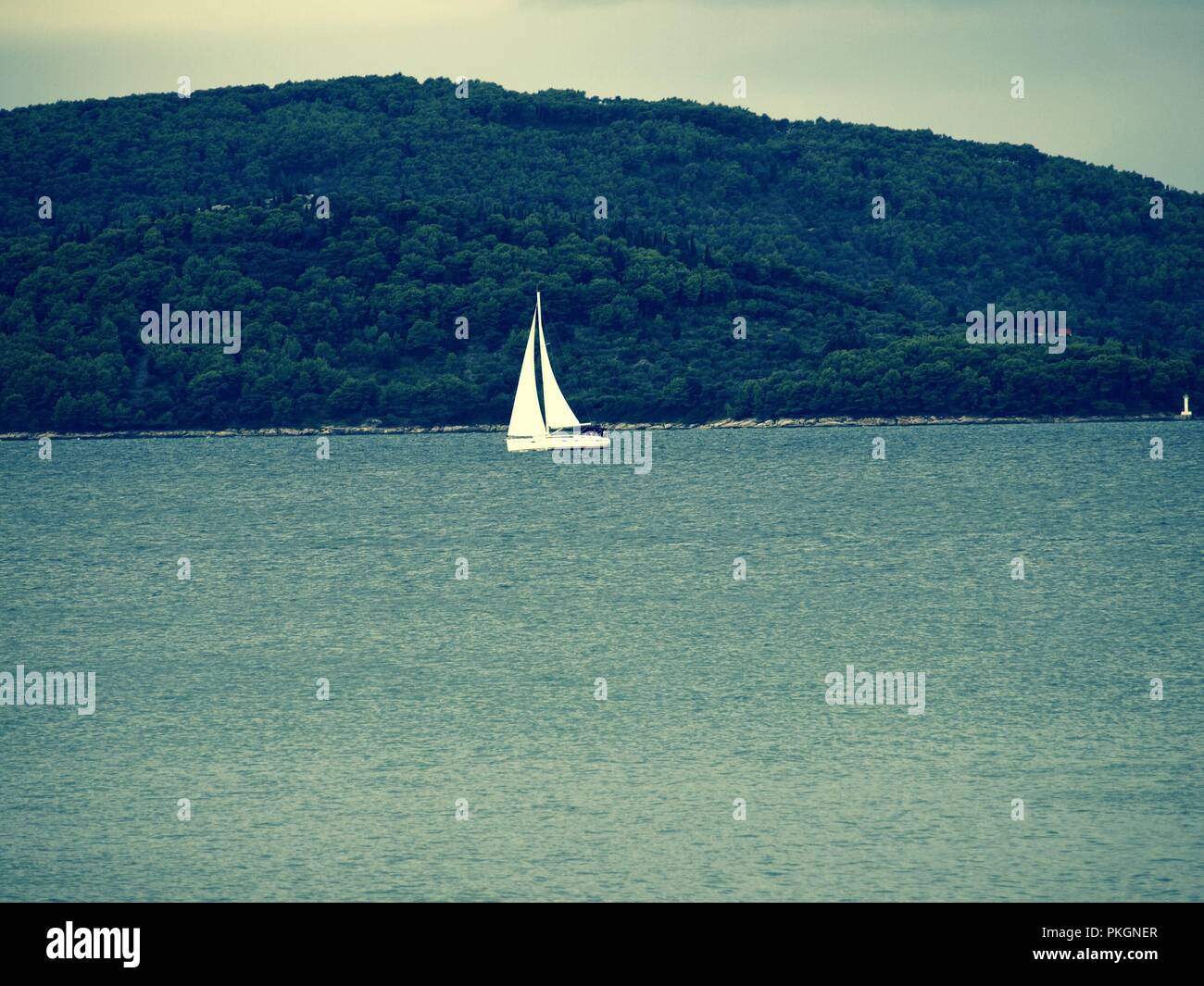 Meer und Kämpfe, Natur nad Reise Stockfoto