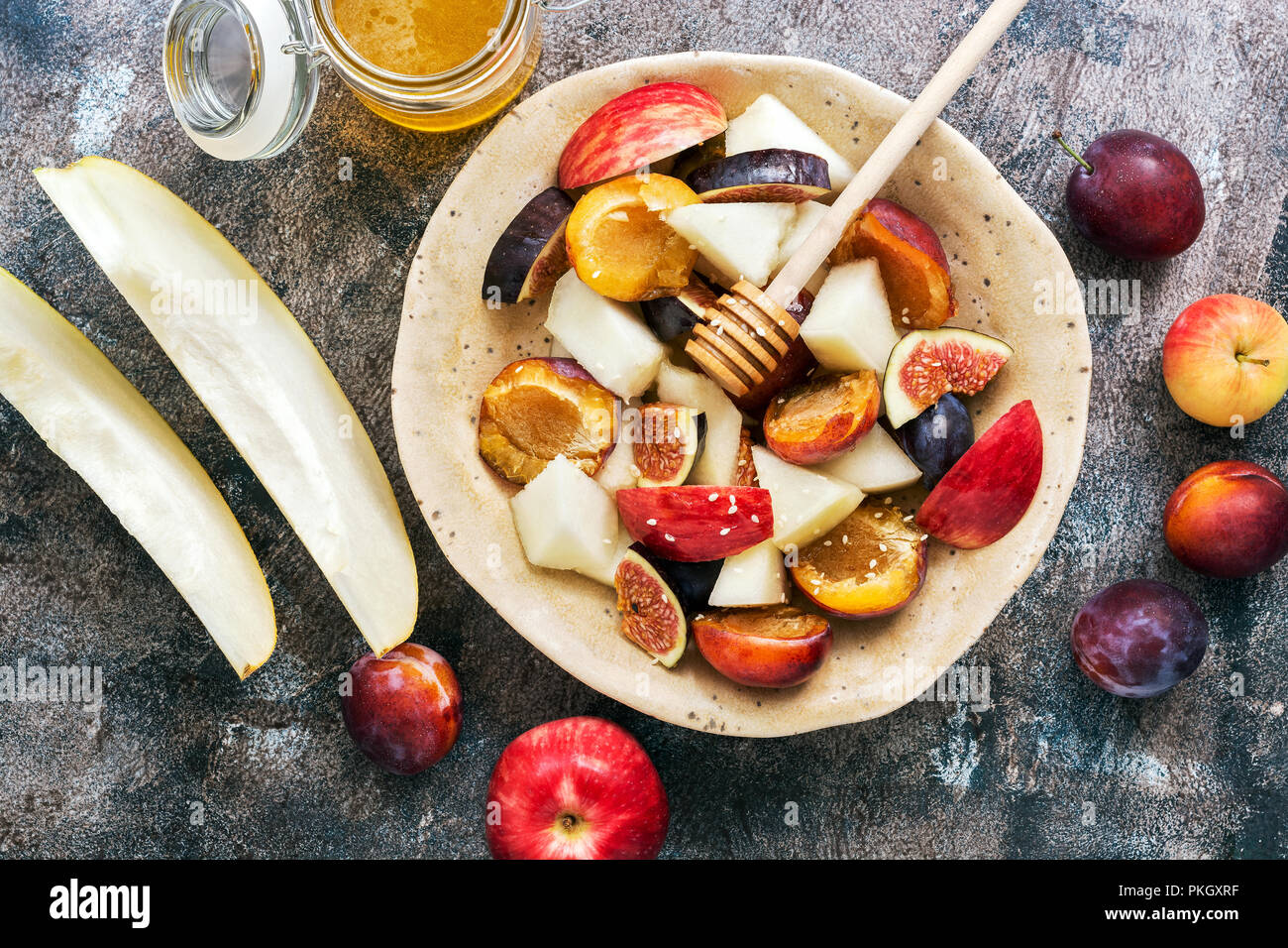 Gemischte Pflaumen Stockfotos und -bilder Kaufen - Alamy