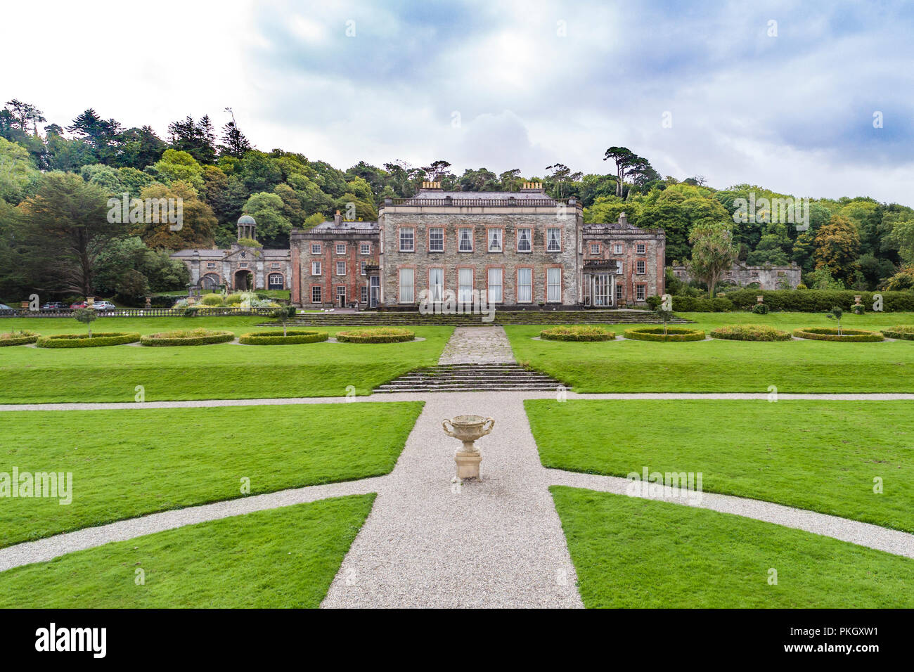 Bantry House und Garten, West Cork Irland Stockfoto