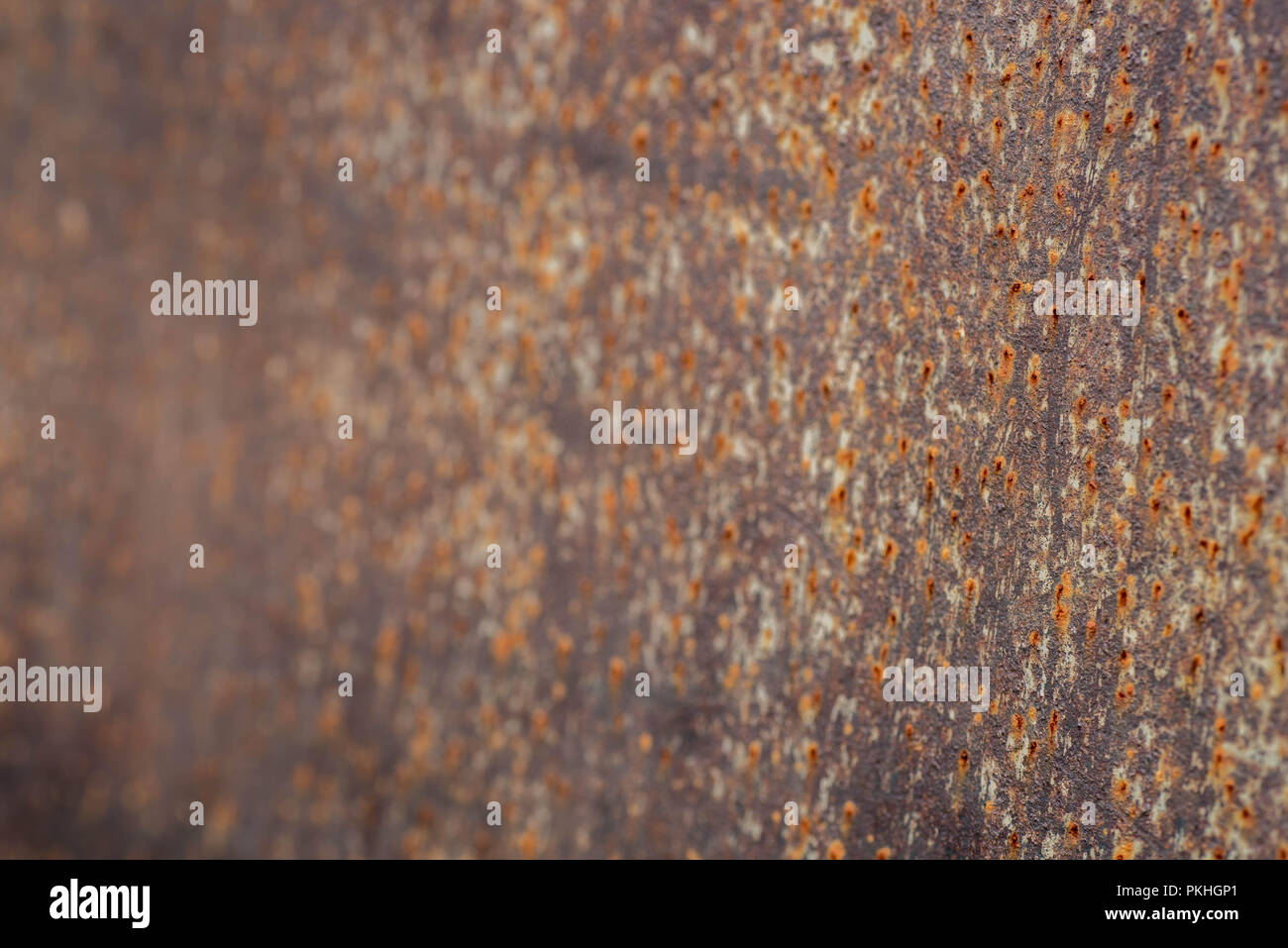 Altes Rostiges Metall Hintergrund Textur Makro Stockfoto