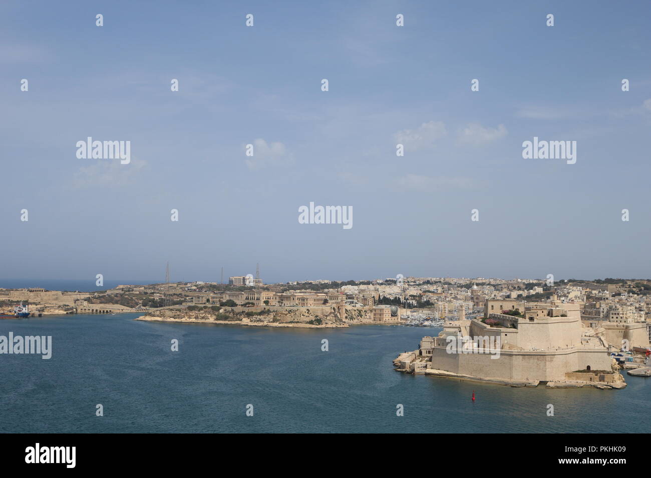 Malta Querformat Stockfoto