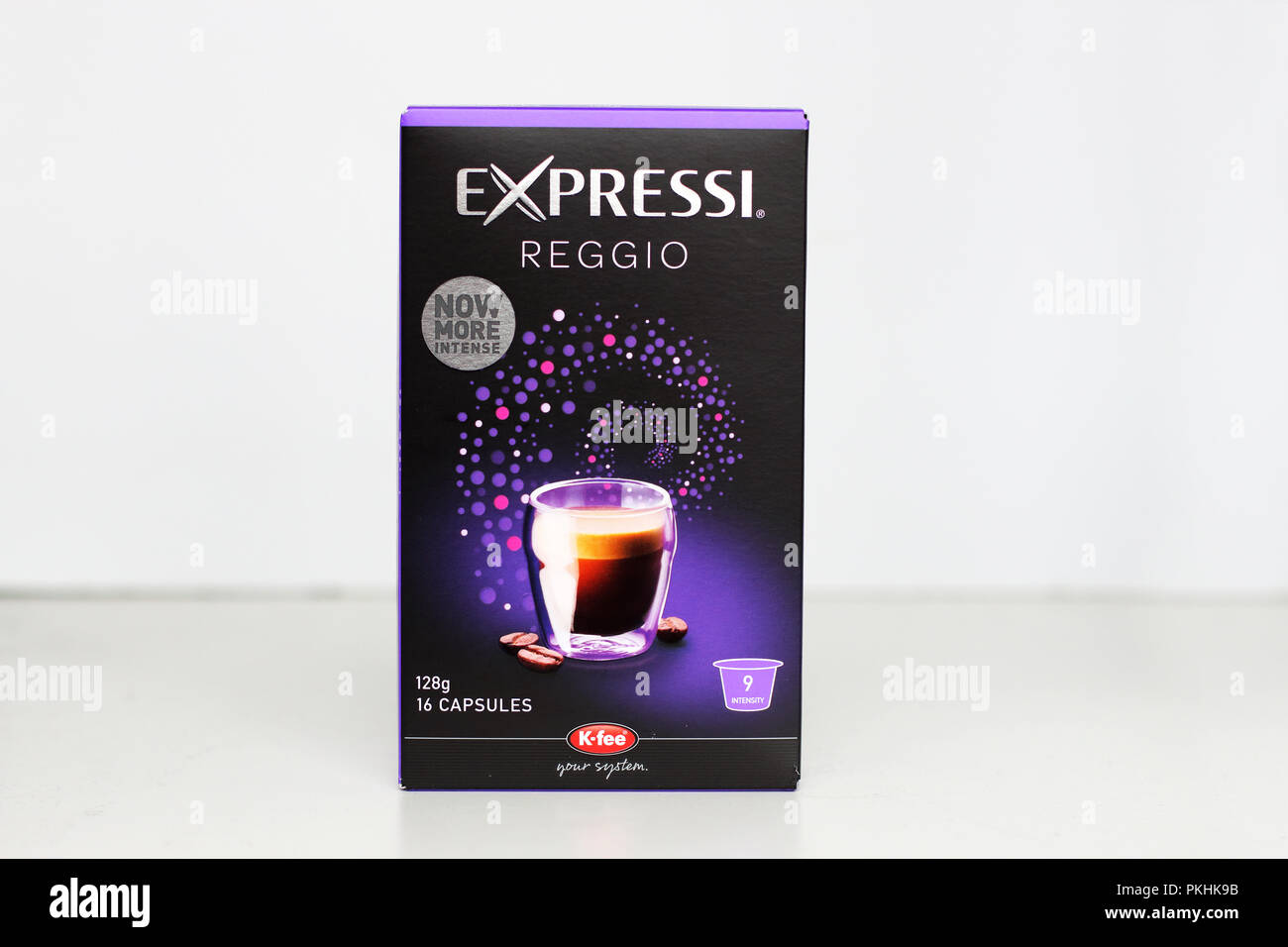 Expressi Reggio Kaffee Kapseln Stockfotografie - Alamy