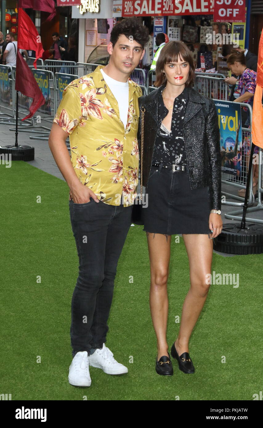 Das Festival Weltpremiere auf der Cineworld Leicester Square, London am Montag, den 13. August 2018 Mit: Matt Richardson, Sam Rollinson Wo: London, Großbritannien Wann: 13 Aug 2018 Quelle: WENN.com Stockfoto