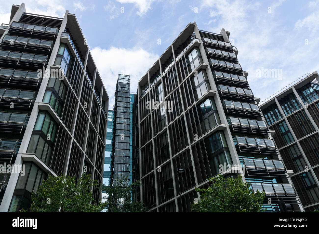One Hyde Park Luxury Apartments in Knightsbridge, London England United Kingdom UK Stockfoto