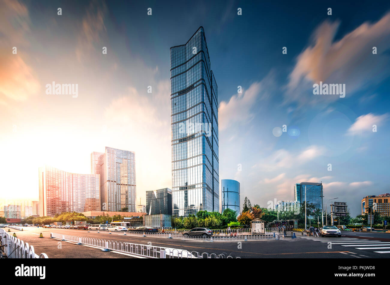 Peking Städtebau Stockfoto