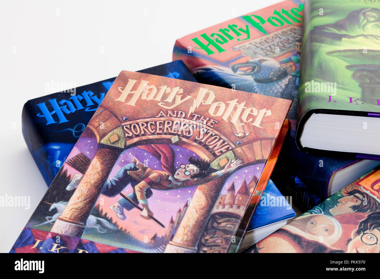 Harry Potter Bücher (Harry Potter) - USA Stockfoto