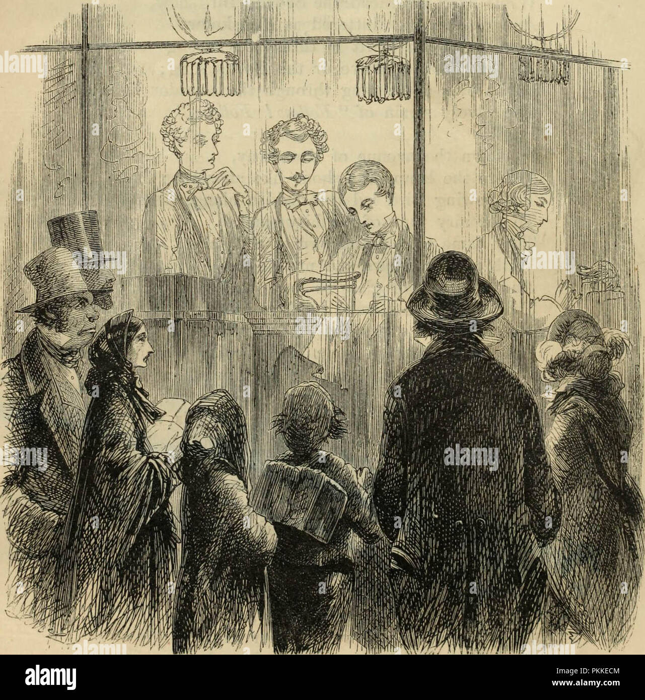 "Harper's Neue monatliche Volumen Magazin vom 21. Juni bis November 1860' (1860) Stockfoto