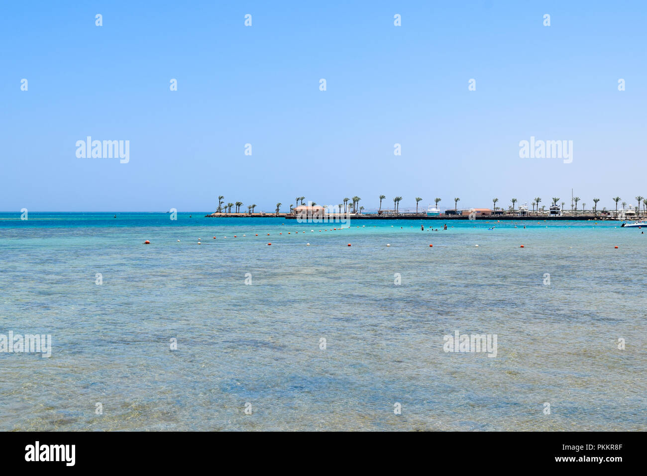 Ozean vor Hurghada, schöne rote Meer Stockfoto