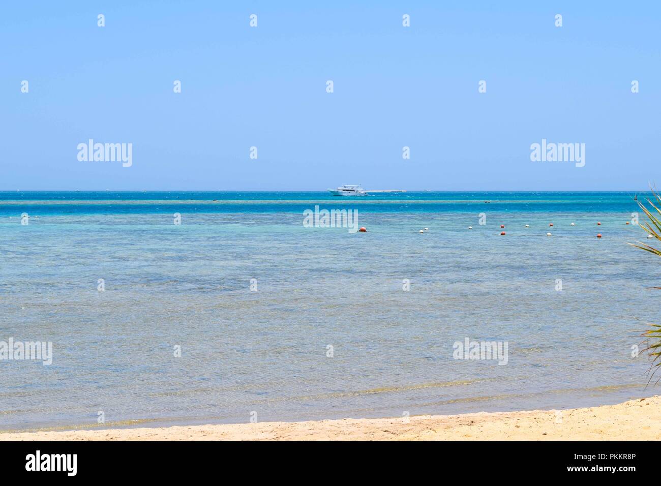 Ozean vor Hurghada, schöne rote Meer Stockfoto