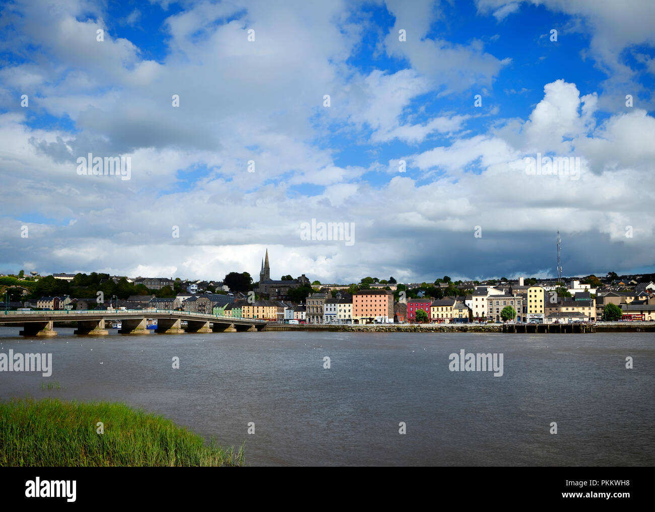 New Ross und Fluss Barrow, County Wexford, Irland Stockfoto