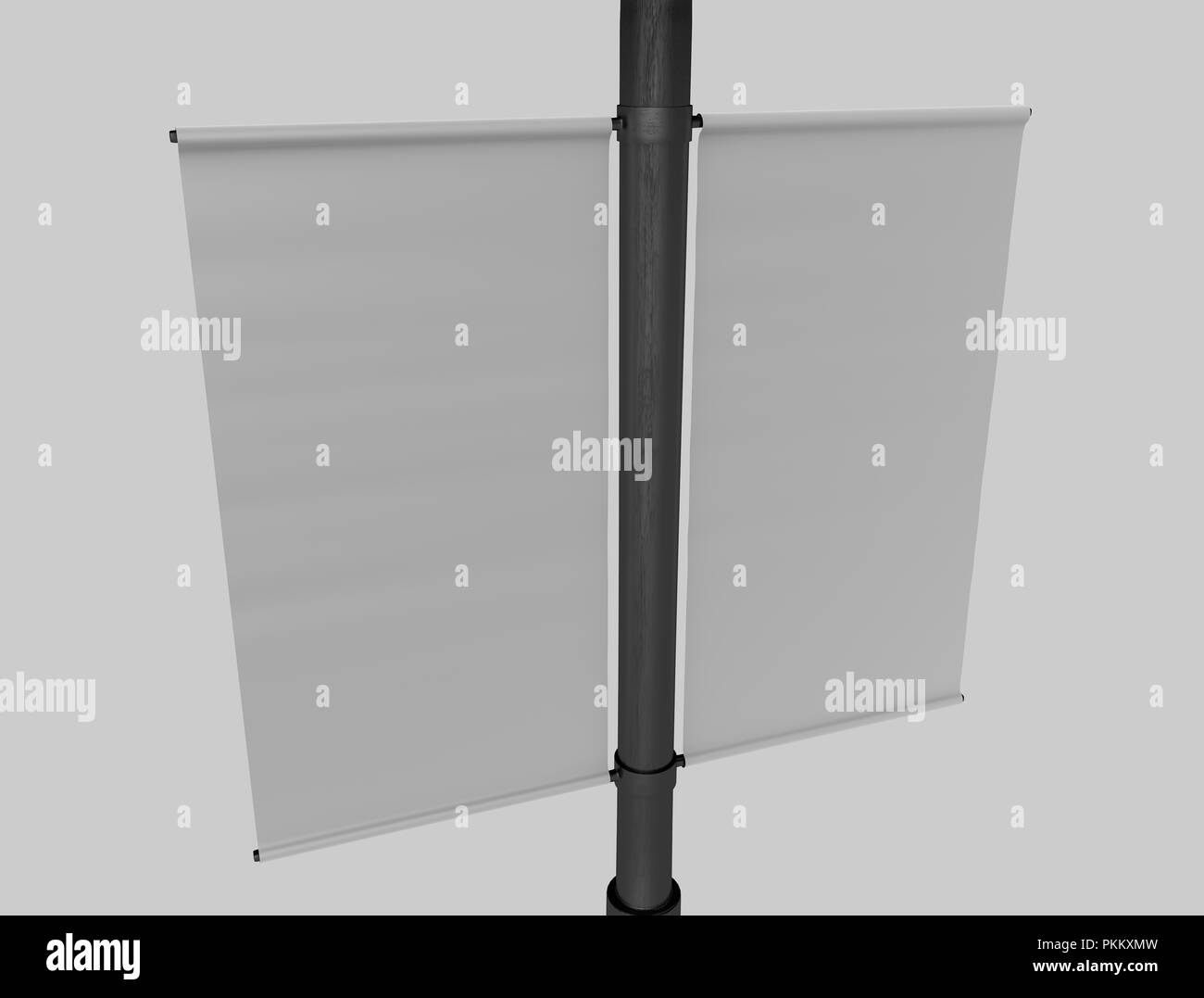 Pol banner Poster Mock up Stockfoto