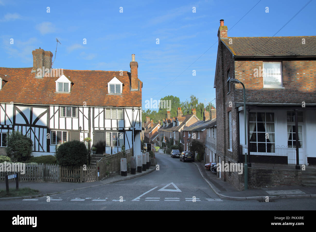 Das Dorf Lamberhurst, Kent Stockfoto