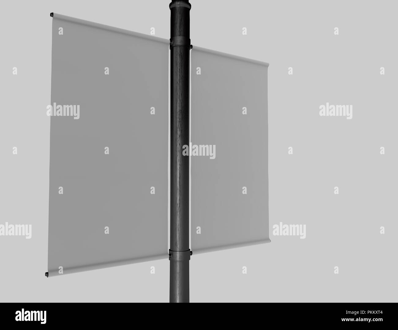 Pol banner Poster Mock up Stockfoto