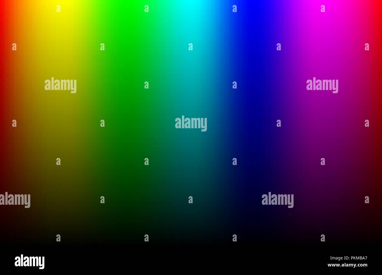 Color Picker Guide mit schattigen Tönen. Farbe Palette Stock Vektor