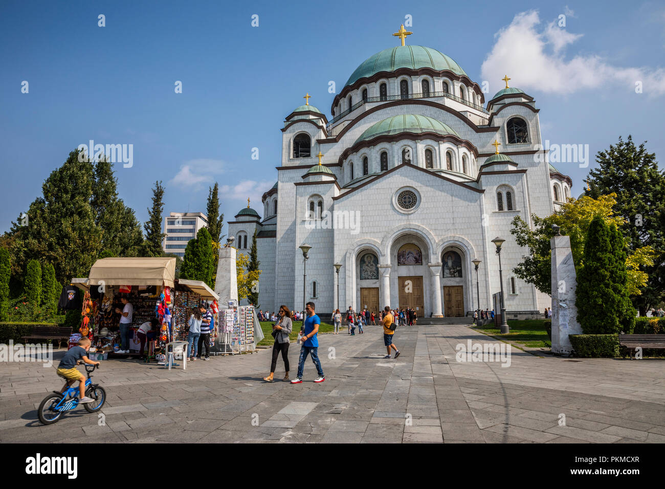 Belgrad, des Heiligen Sava Stockfoto