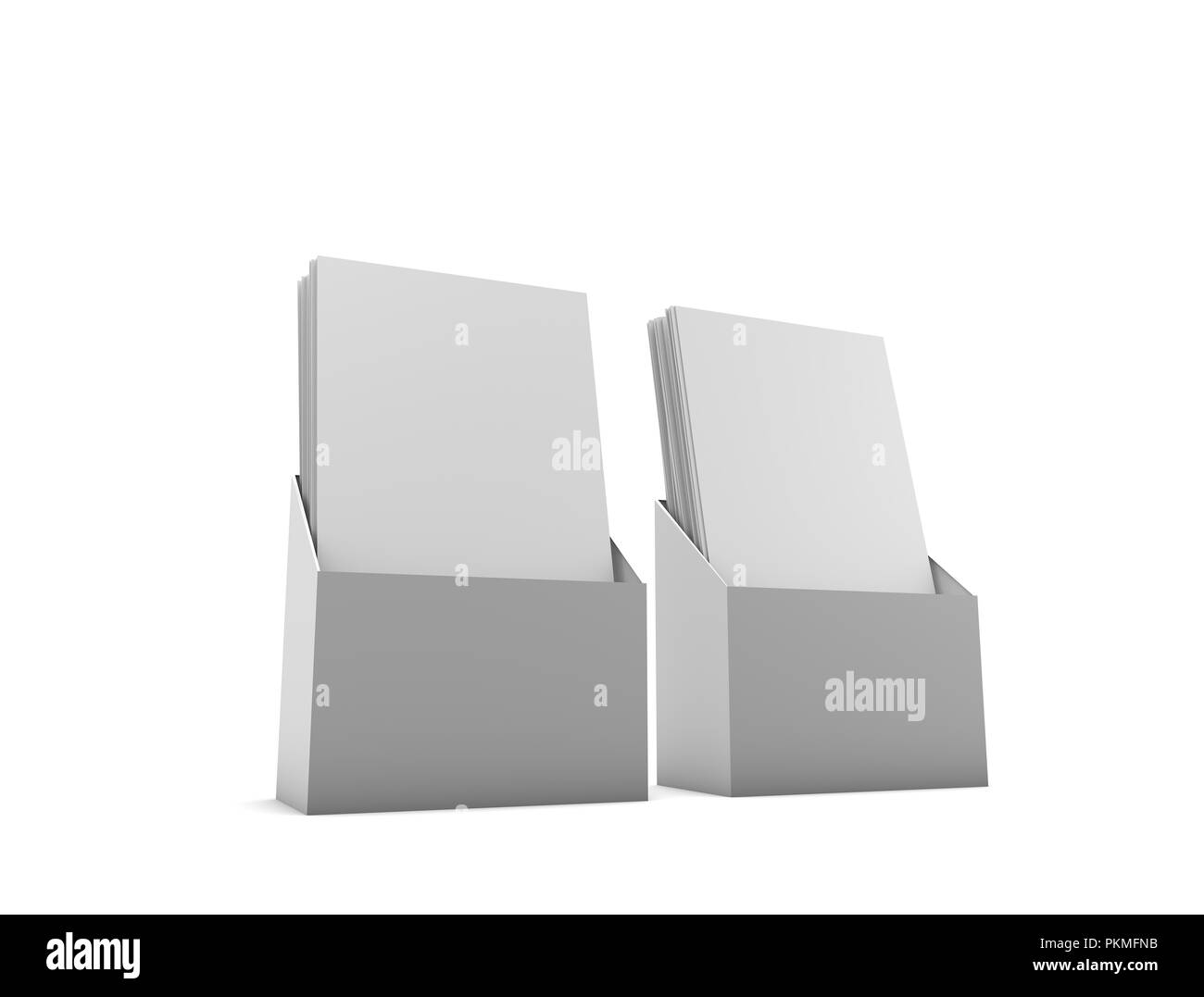 Business Card Mock 3D-Darstellung Stockfoto