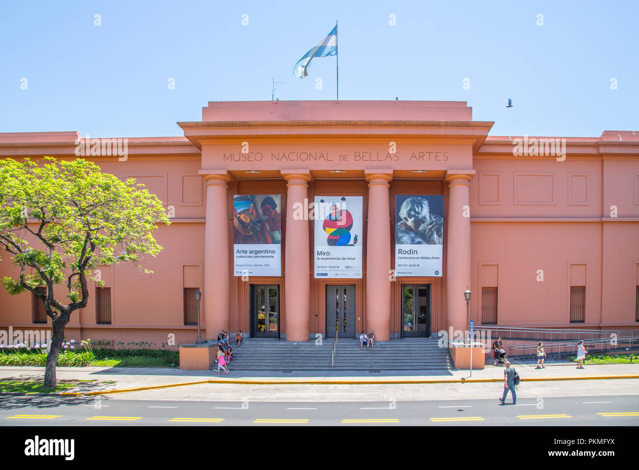 Museo Nacional de Bellas Artes, Buenos Aires, Buenos Aires, Argentinien Stockfoto