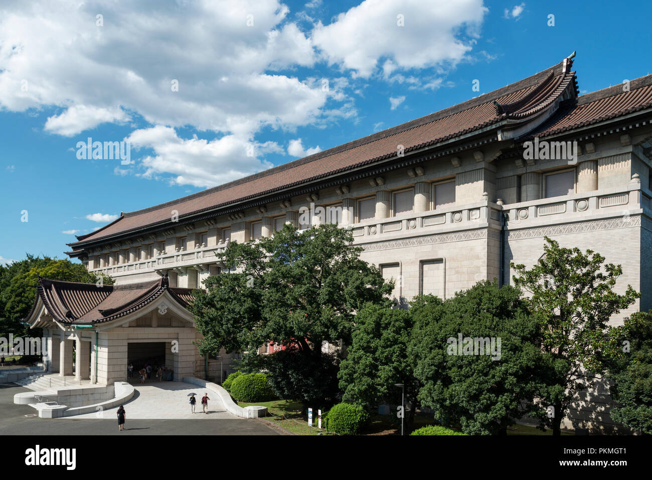 Tokio National Museum, Honkan, Ueno, Tokio, Japan Stockfoto