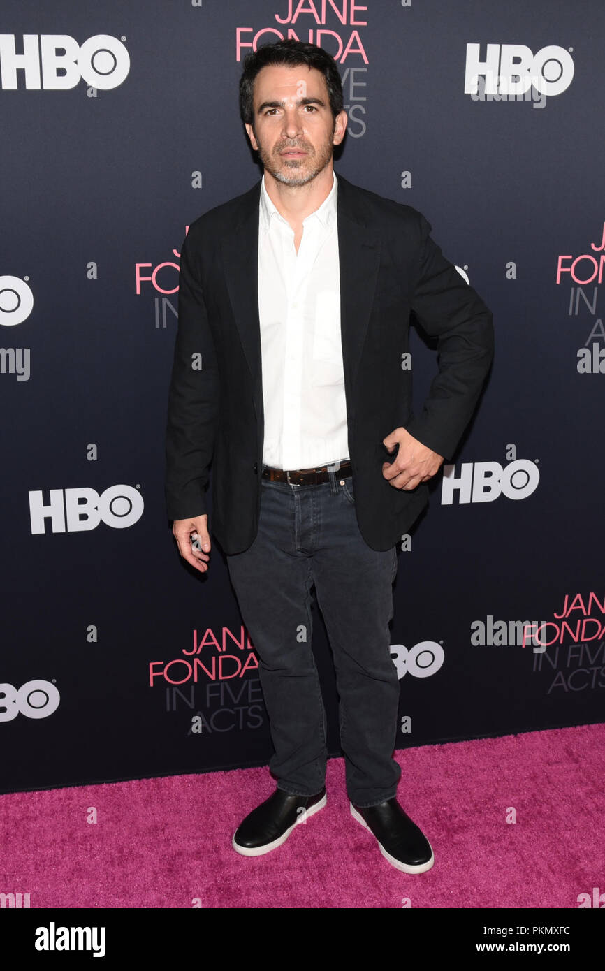Westwood Village, USA. 13 Sep, 2018. Chris Messina besucht die Los Angeles Premiere der HBO' Jane Fonda in fünf Akten" im Hammer Museum in Westwood Village, Kalifornien am 13. September 2018. Credit: Foto Access/Alamy leben Nachrichten Stockfoto