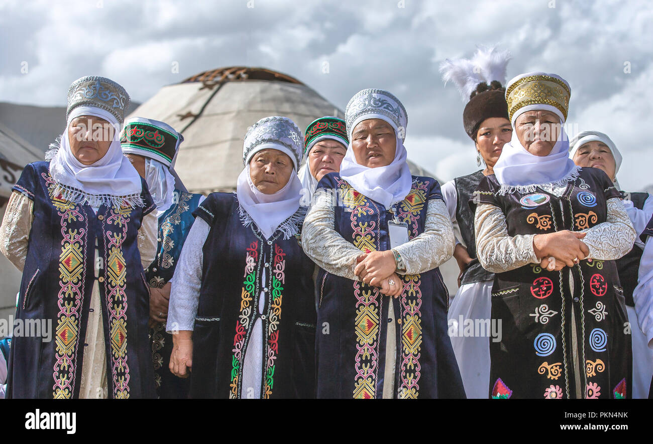 Traditionelle kultur kirgisistan Fotos und Bildmaterial in hoher