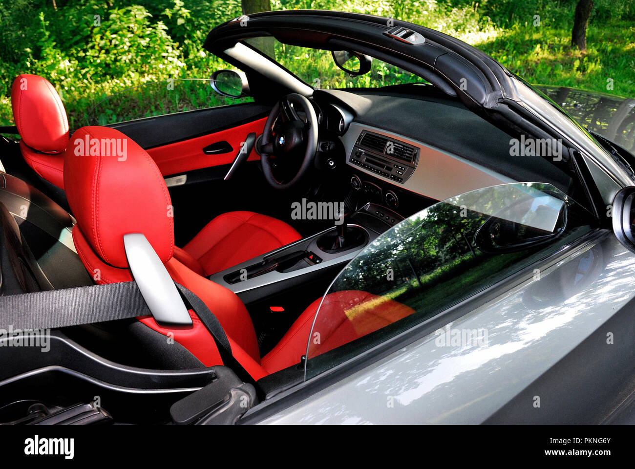 BMW, BMW POWER M, Auto, Fahrerhaus, Reise, Passagiere, Sicherheit, Reise, Kabine, offen, Reise, Passagiere, Sicherheit, Reisen, Transport, Lebensstil, Geschwindigkeit Stockfoto