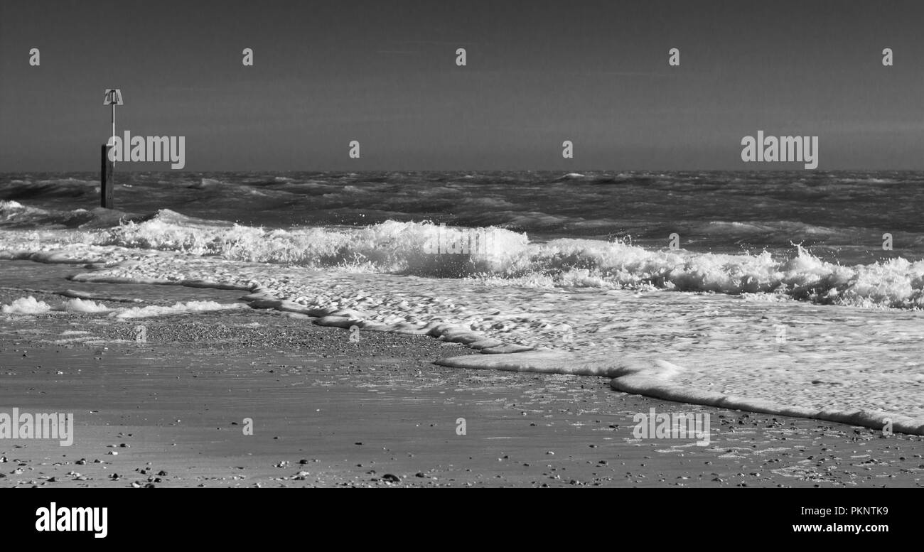 Infrarot Strand Landschaft Stockfoto