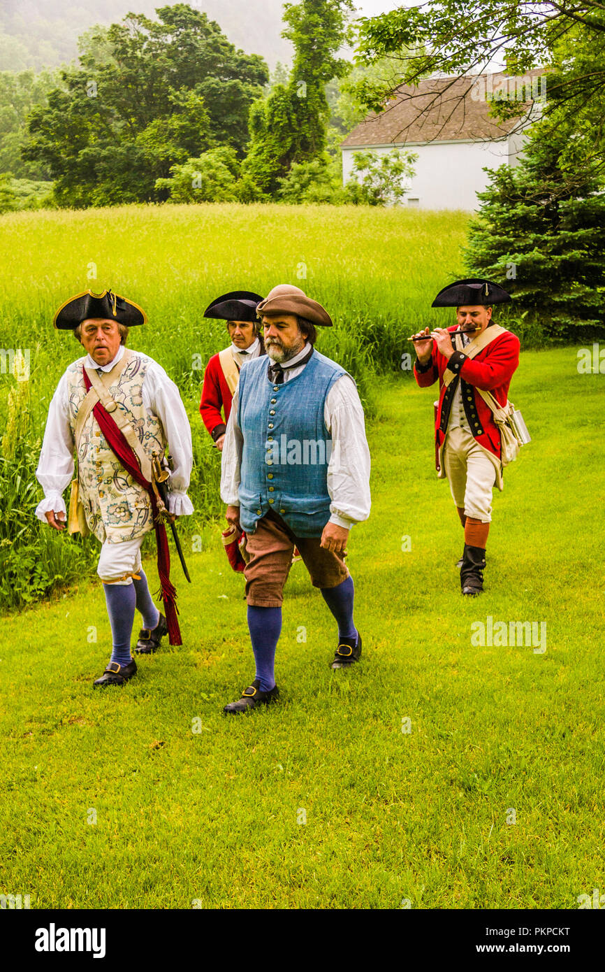 Captain John viets Tag Old Newgate Gefängnis Granby, Connecticut, USA Stockfoto