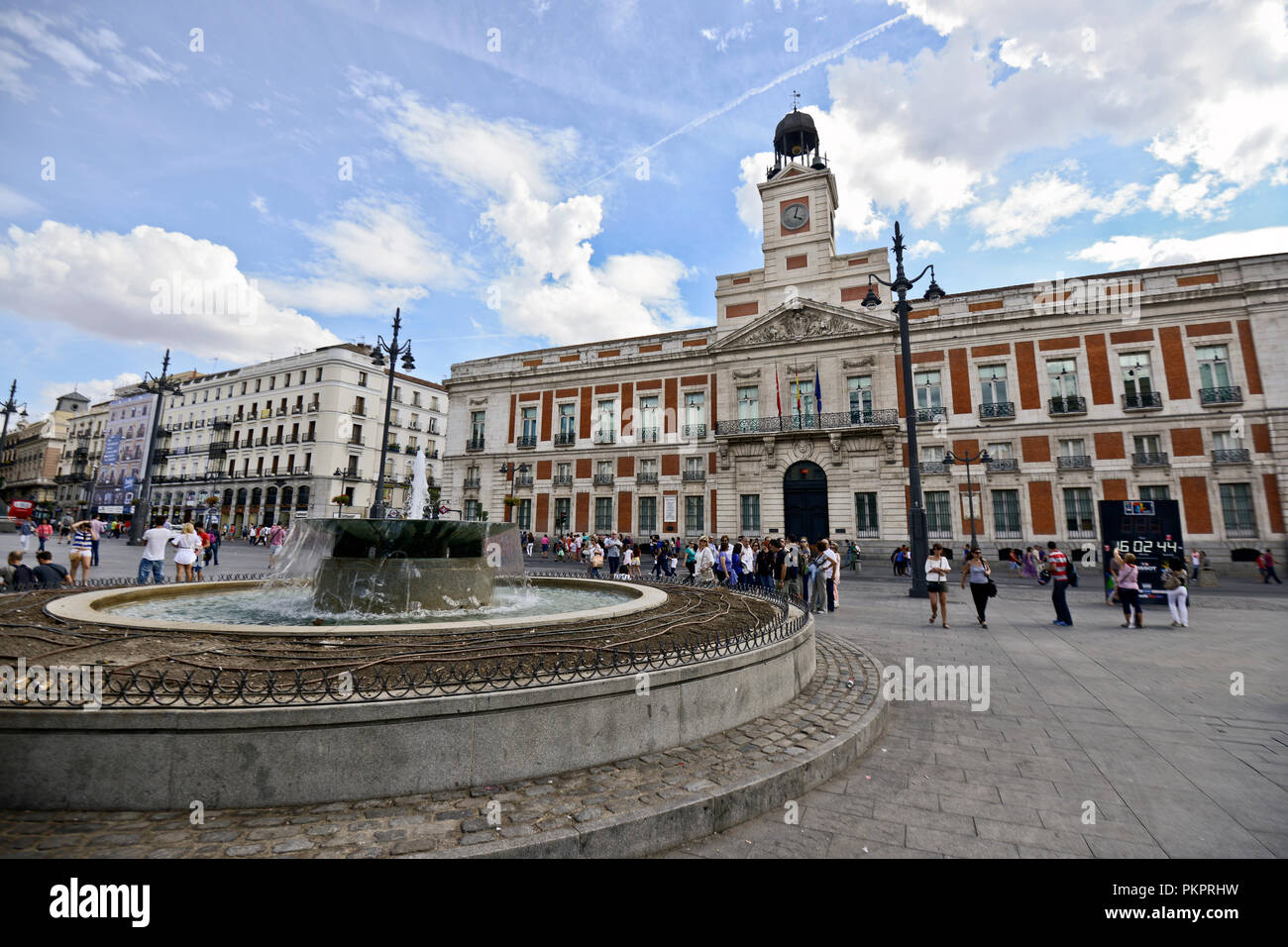 Plaza Mayor (Hauptplatz), Madrid, Spanien Stockfoto