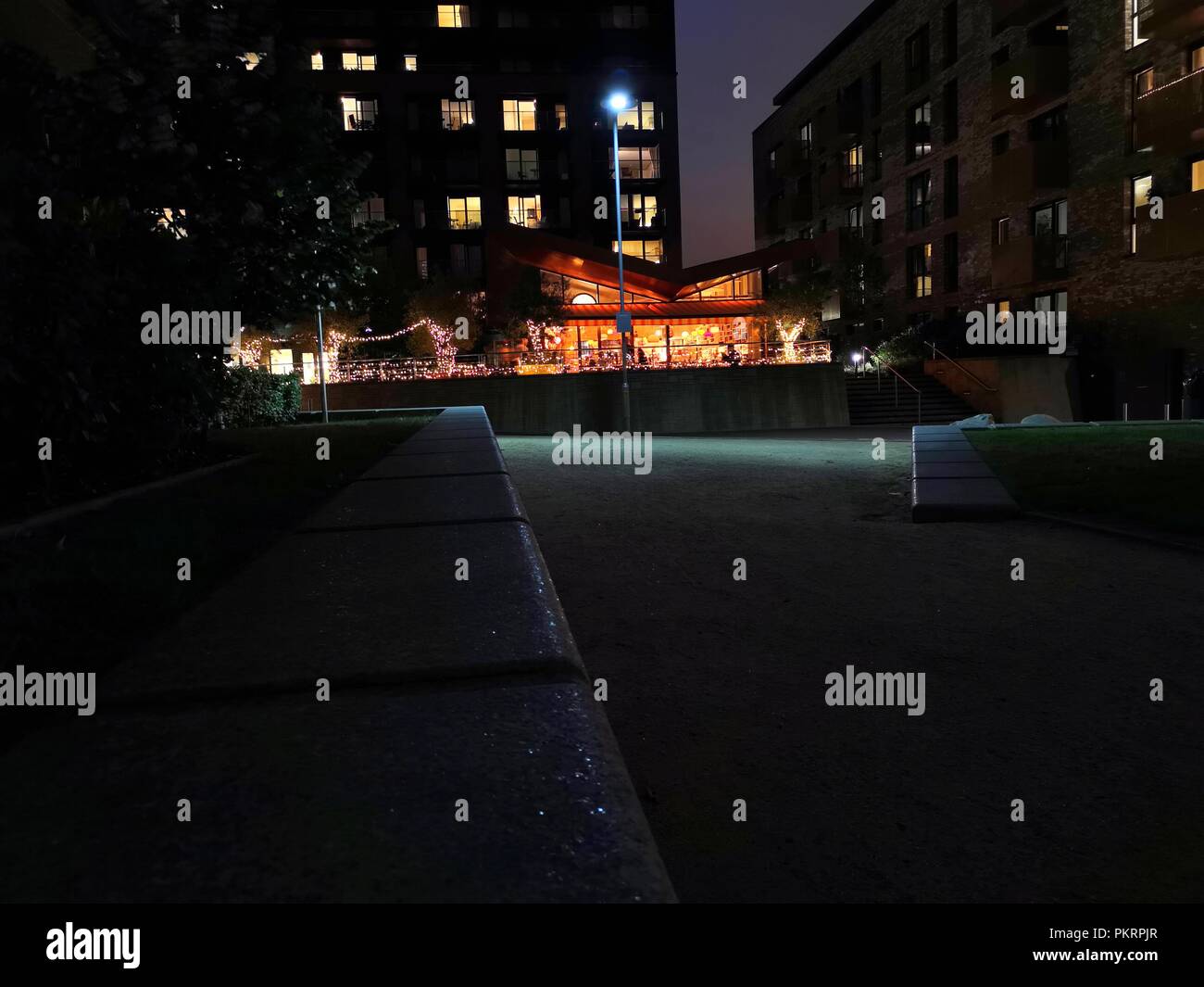 London bei Nacht Stockfoto