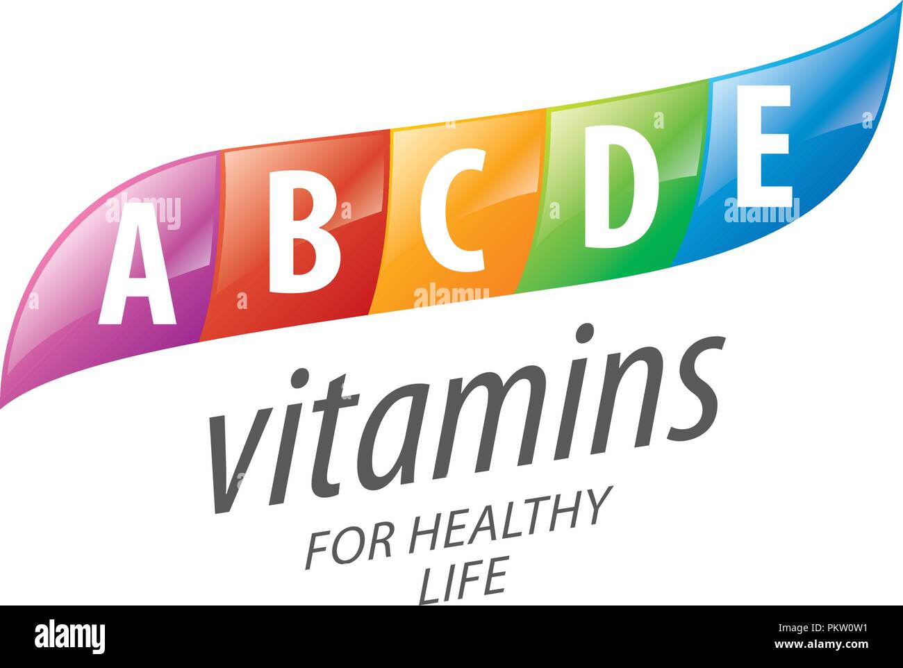 Vektor logo Vitamine Stock Vektor