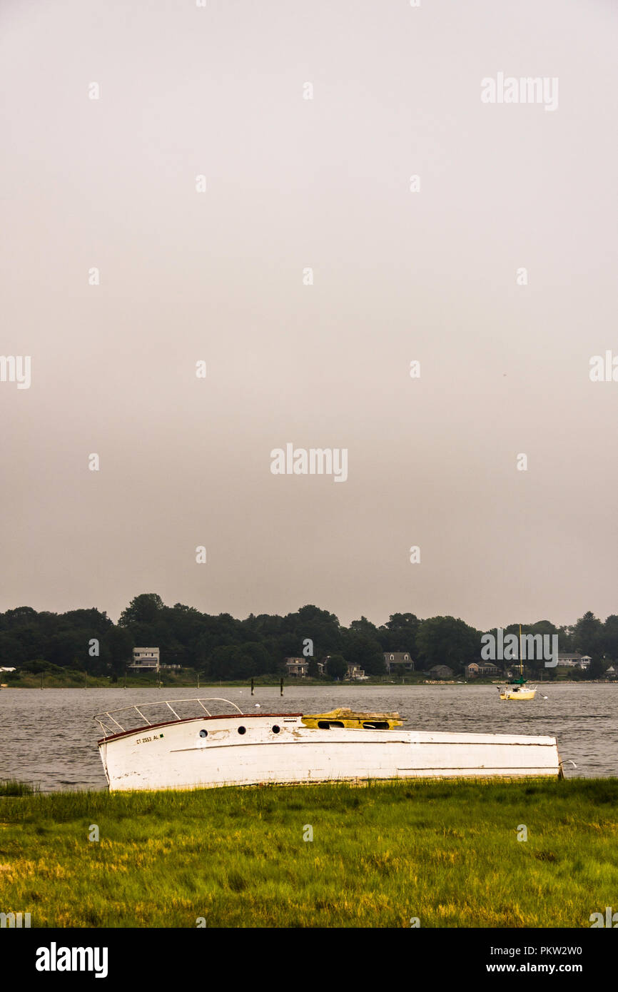 Boot_Mystic, Connecticut, USA Stockfoto