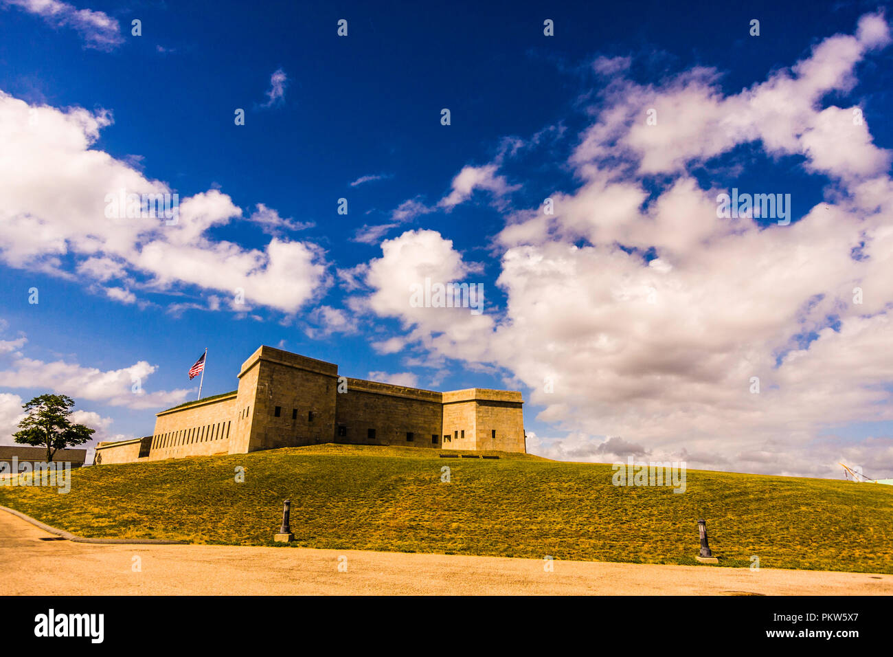 Fort Trumbull State Park New London, Connecticut, USA Stockfoto