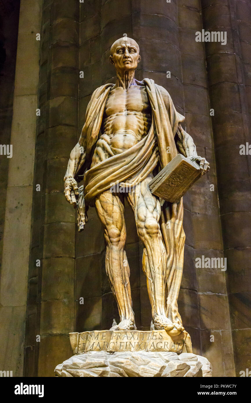 St. Bartholomäus. Stockfoto