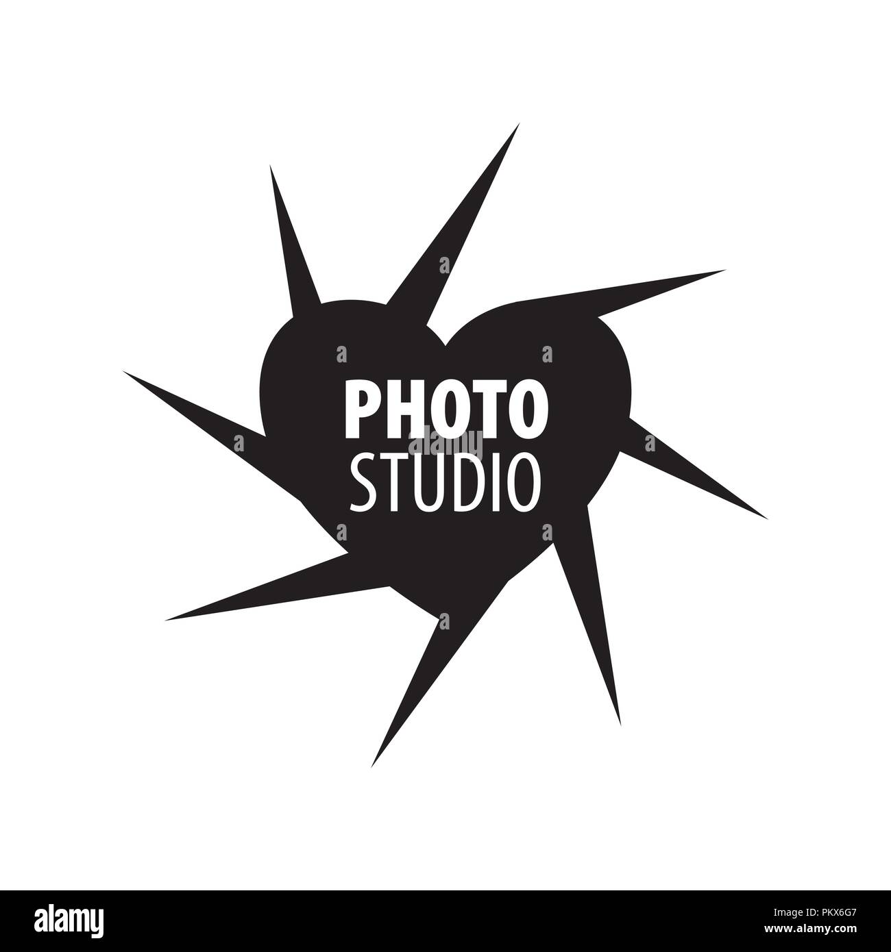 Vektor logo für Fotografen Stock Vektor