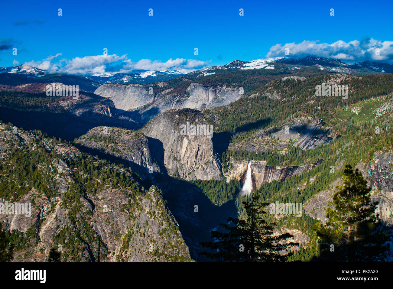 Glacier Point, Yosemite National Park, Kalifornien, USA Stockfoto