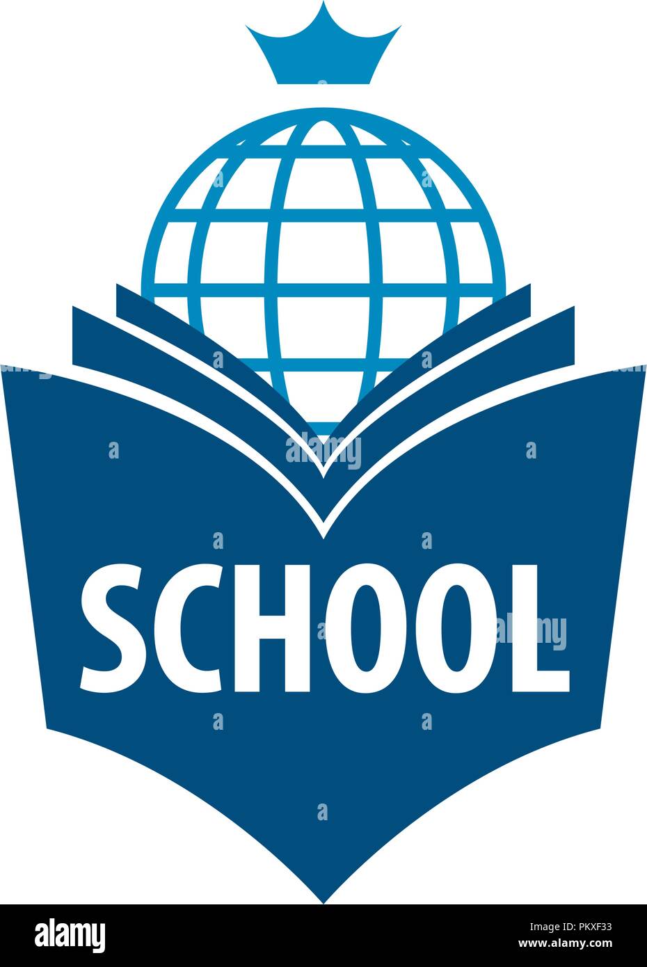 Vektor logo Schule Stock Vektor