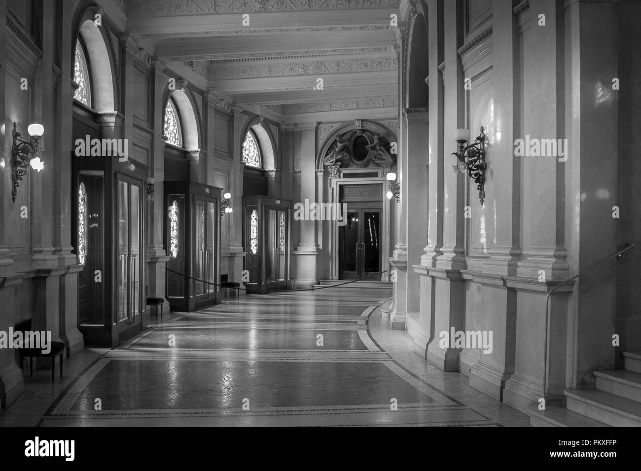 Wien ist die Hauptstadt und größte Stadt Österreichs, und einer der neun Staaten Österreich. Stockfoto