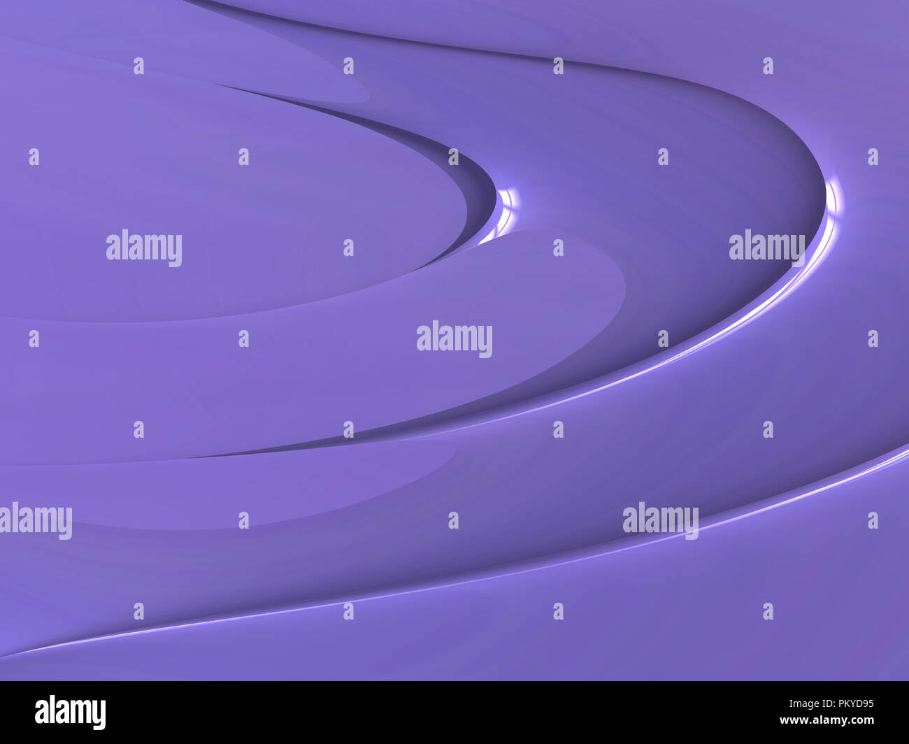 Einfache Zusammenfassung Hintergrund Design von delikaten Glanz Lila Lila Farbe Kurven in 3D-Effekt ideal für Präsentation oder Desktop wallaper Stockfoto