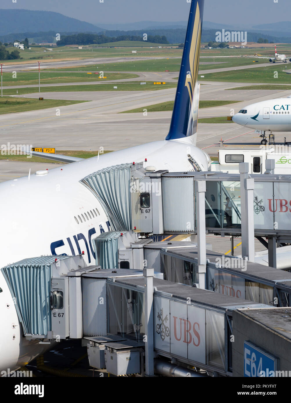 Von Flughafen Zürich Nach Alcudia Park Mit Dem Flugzeug www.alamy.de
