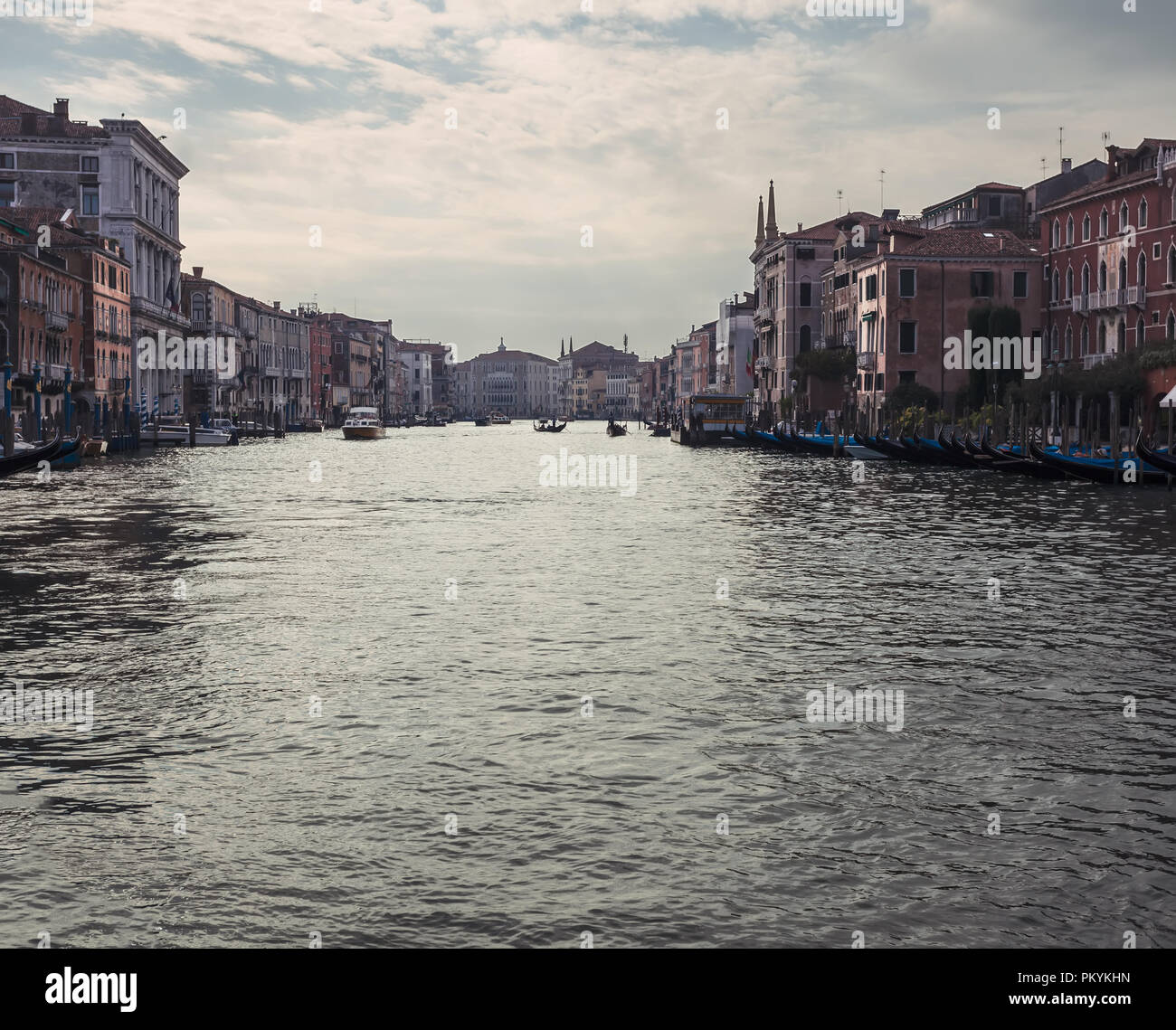 Canal grande in Venedig, Italien Stockfoto