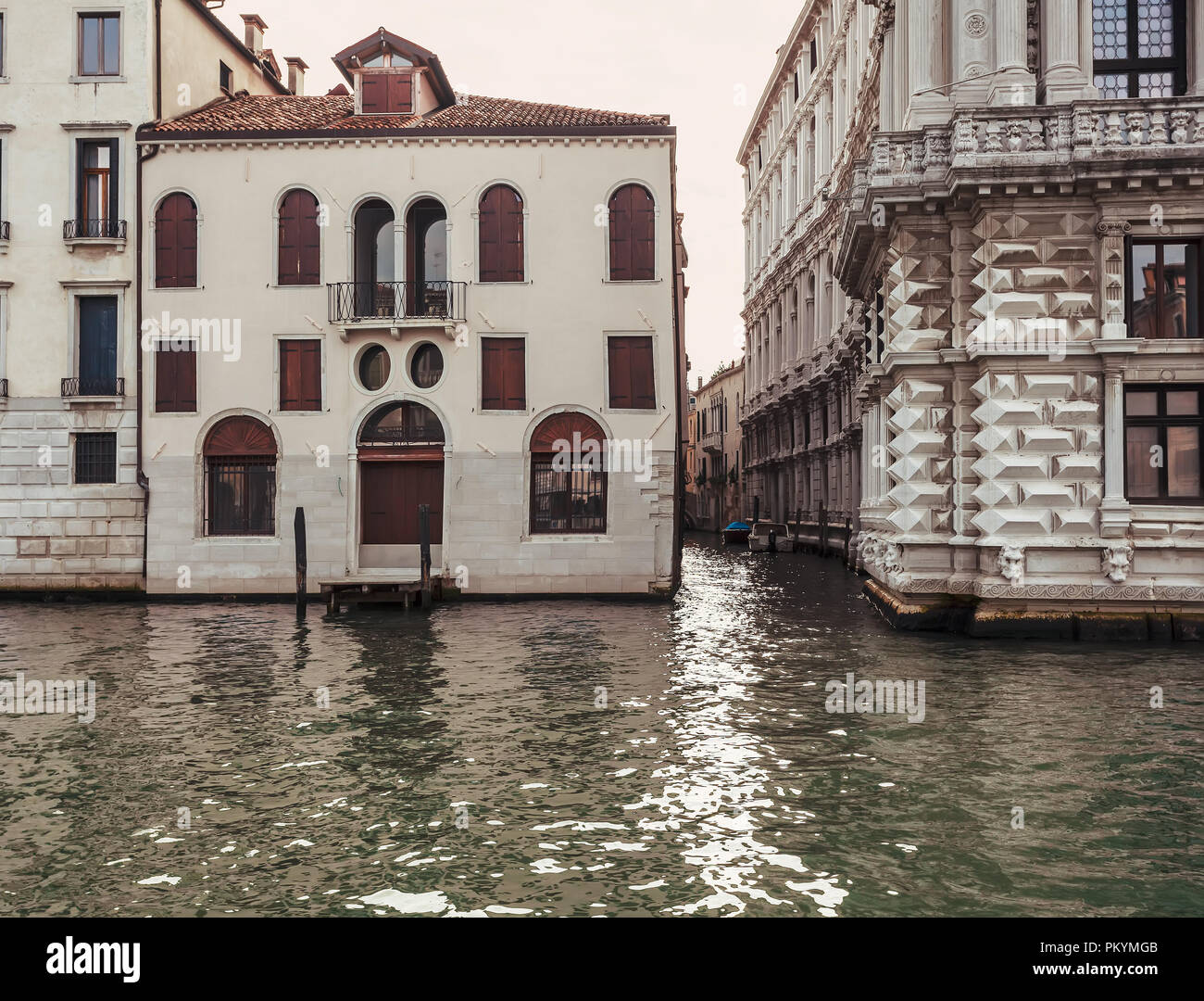 Canal grande in Venedig, Italien Stockfoto