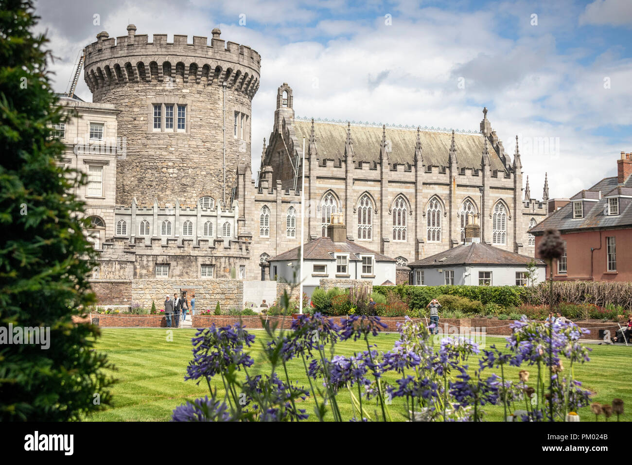 Schloss von Dublin, Dublin, Irland, Europa. Stockfoto