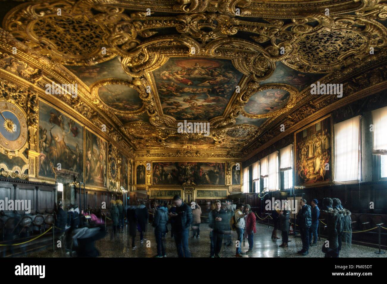 Welcher Maler Hat Im Palazzo Ducale Dogenpalast Das Deckenfries Gemalt Palazzo ducale venedig gemälde -Fotos und -Bildmaterial in hoher