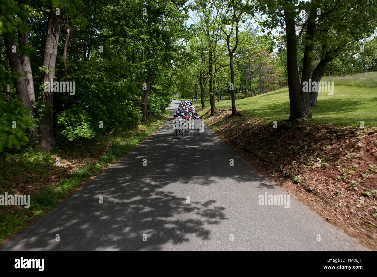 UNITED STATES - April 21: Die Poolesville Fahrrad Straße Rennen in Poolsville Maryland. (Foto von Douglas Graham/Wild Licht Fotos) Stockfoto