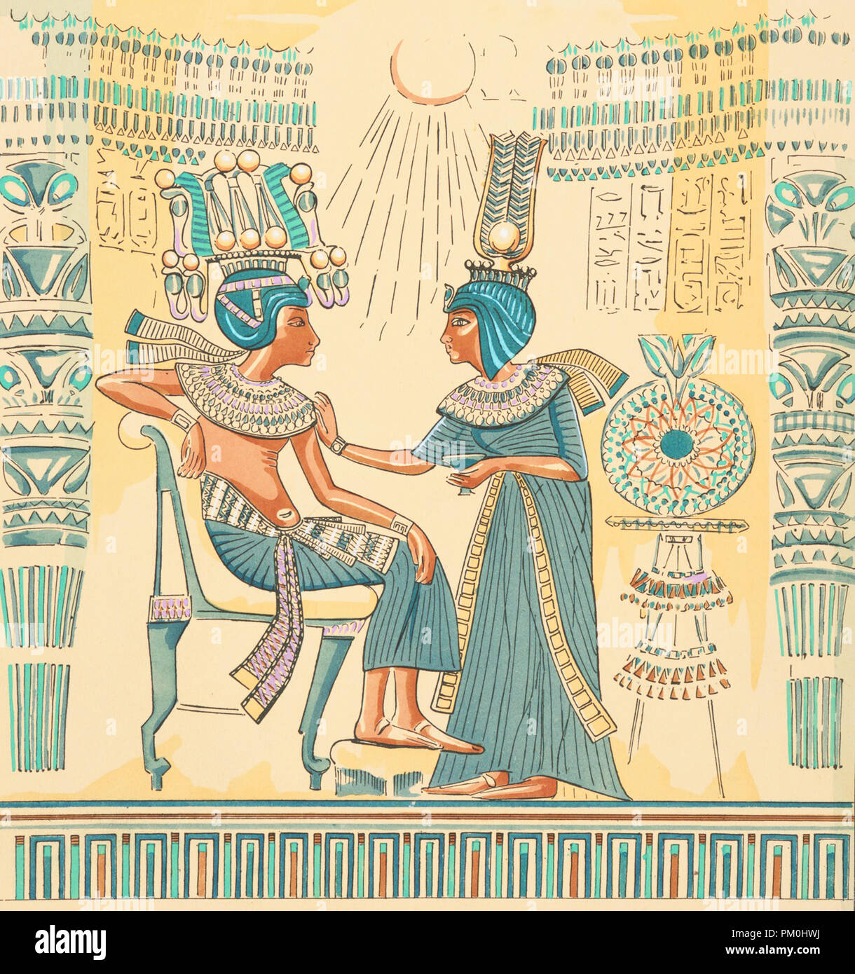 Egyptian museum cairo amenhotep Fotos und Bildmaterial in hoher