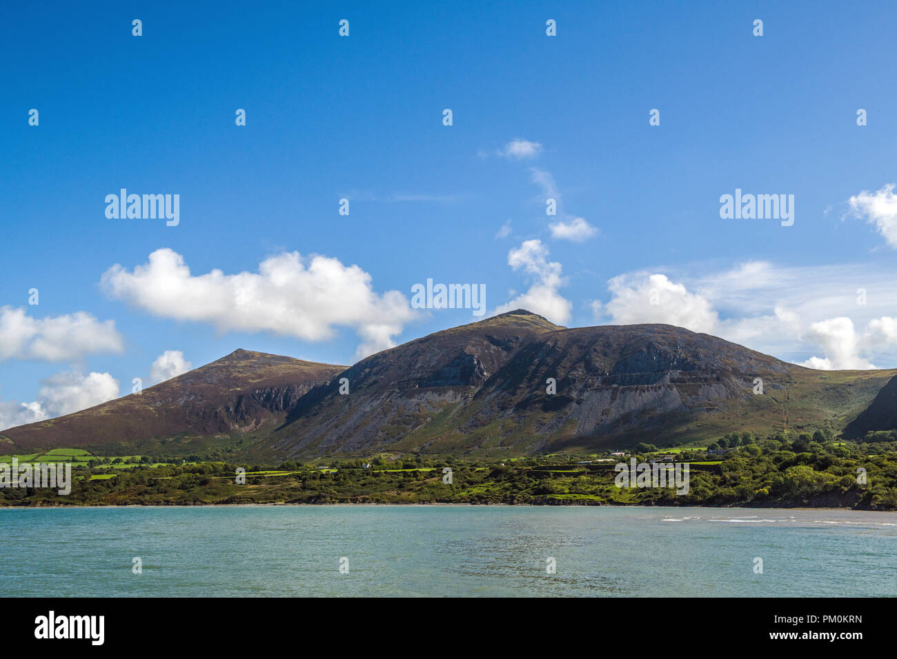 Die Berge der Halbinsel Lleyn von trefor North Wales Stockfoto