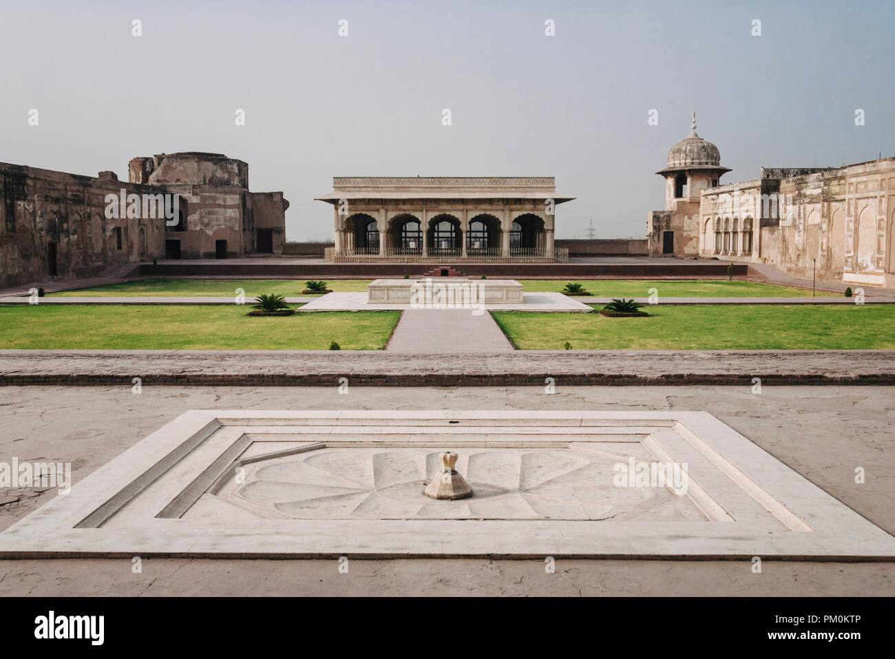 Lahore, Punjab, Pakistan, Südasien: Shahi Qila oder Lahore Fort. Diwan-I-Khas Hall des privaten Audienzen der Moghul-kaiser. Stockfoto