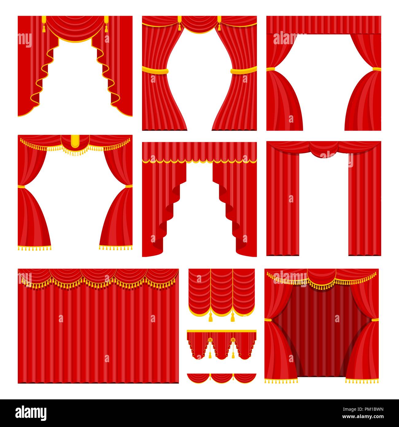 Theater Stage Cartoon Stockfotos &amp; Theater Stage Cartoon